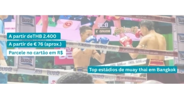 Ingresso para luta de Muay Thai em Bangkok